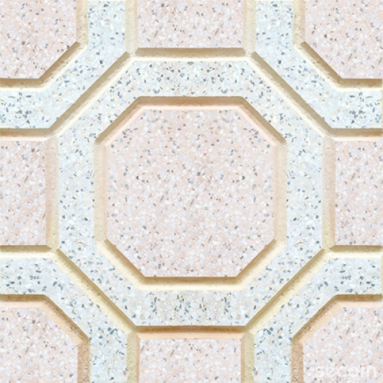 Multi-colour Terrazzo tile OD2-40-141
